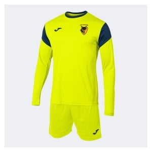 Joma Phoenix Goalkeeper Set - Shirts + Shorts - Fluo Yellow/Dark Navy