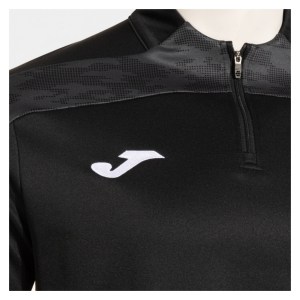 Joma Championship VIII 1/2 Zip Sweatshirt - Black/Anthracite/White