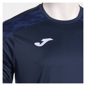Joma Championship VIII T-Shirt - Dark Navy/White