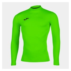 Joma Brama Academy Long Sleeve Baselayer - Fluorescent Green