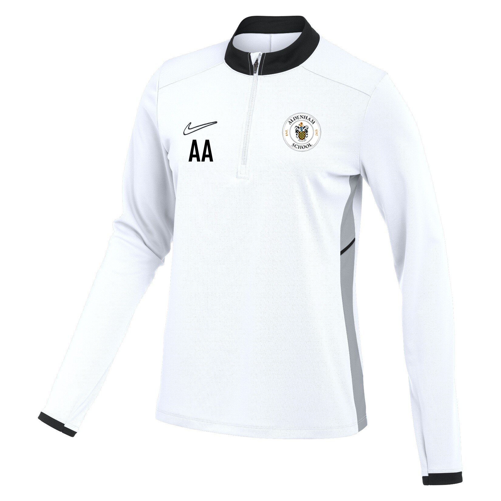 Nike Dri-FIT Academy 25 Drill Top (W) - White/Black/Black