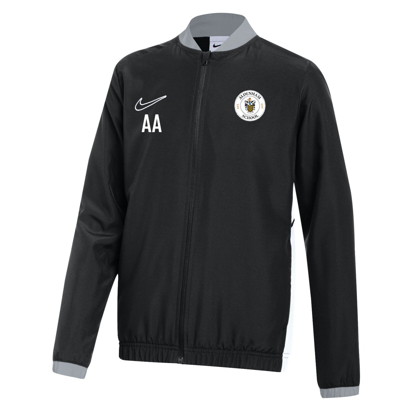 Nike Dri-FIT Academy 25 Woven Track Jacket - Black/White/White