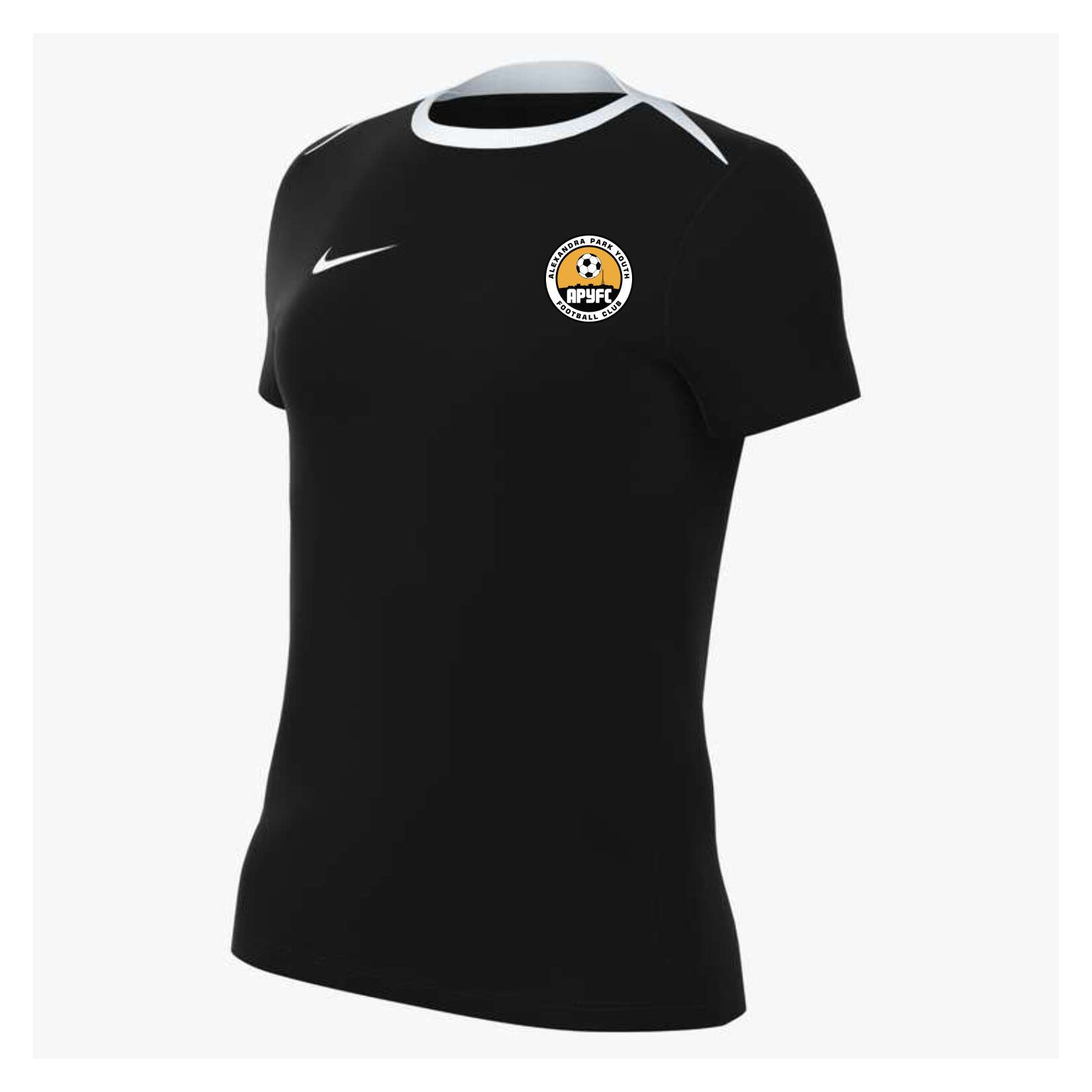 Nike Academy Pro 24 Womens Dri-FIT Short Sleeve Top (W) - Black/White/Black/White