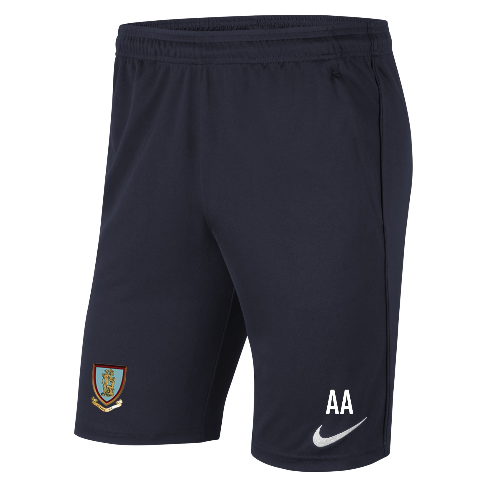 Nike Park 20 Pocketed Shorts (M) - Obsidian/Obsidian/White