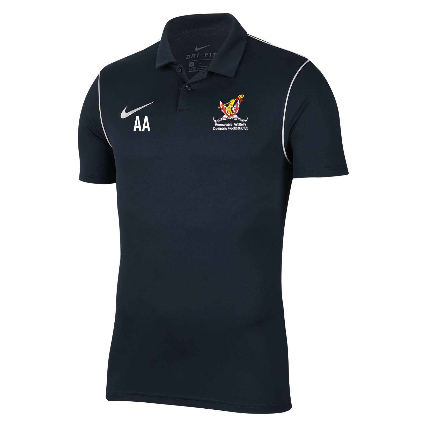 Nike Dri-FIT Park 20 Polo - Obsidian/White/White
