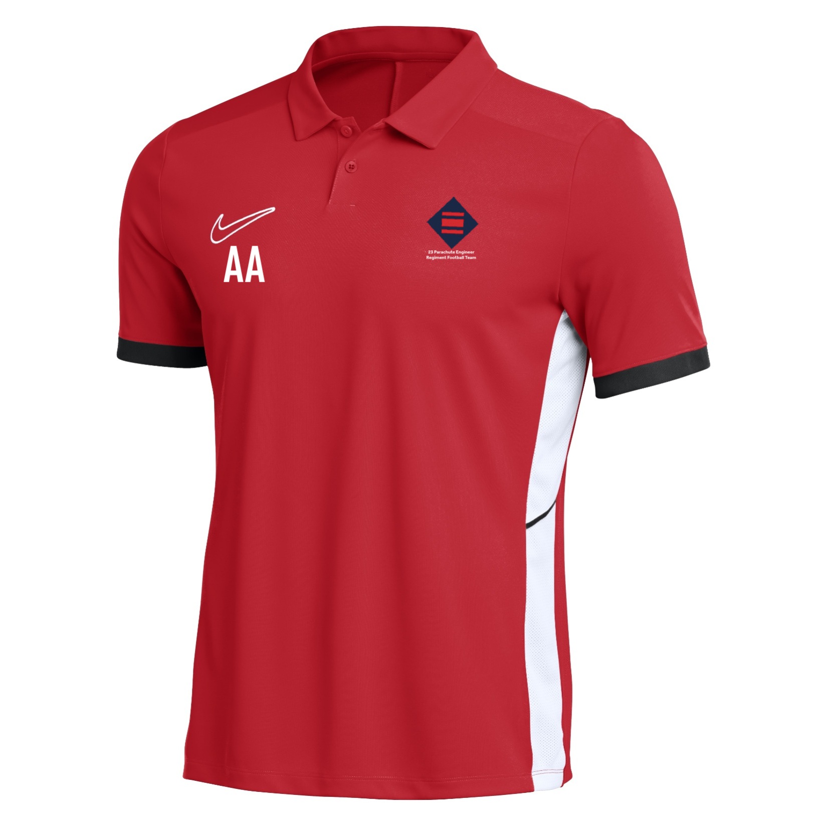 Nike Dri-FIT Academy 25 Polo - University Red/Gym Red/White
