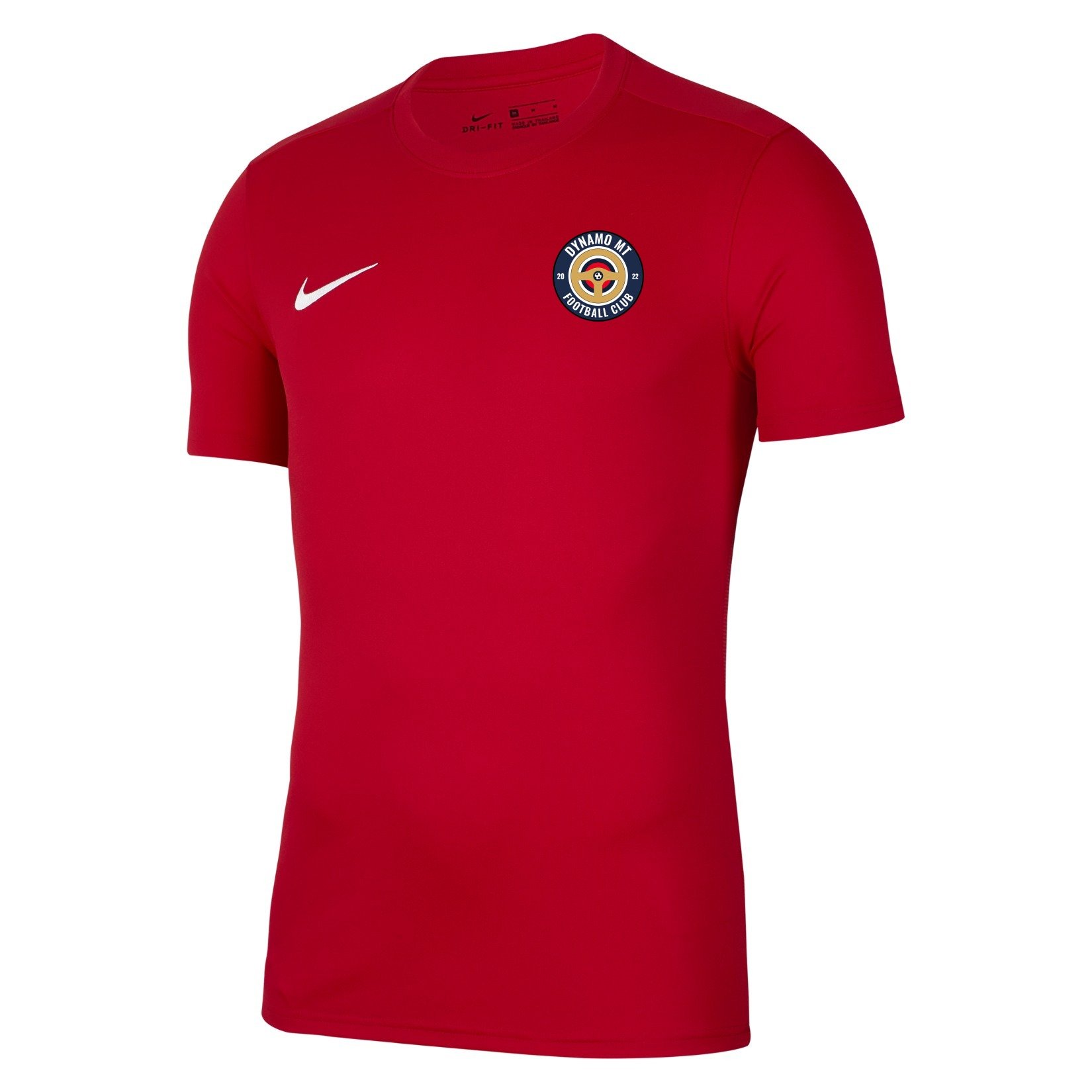 Nike Park VII Dri-FIT Short Sleeve Shirt - University Red/White