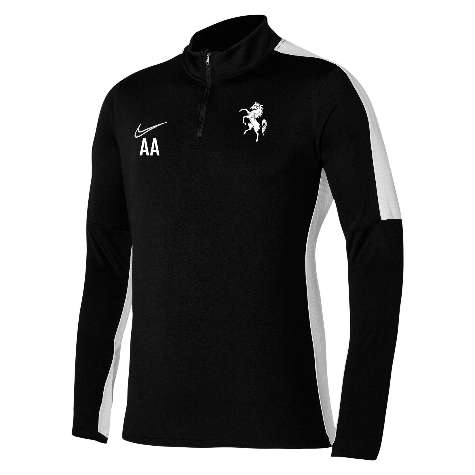 Nike Dri-Fit Academy 23 Drill Top - Black/White/White