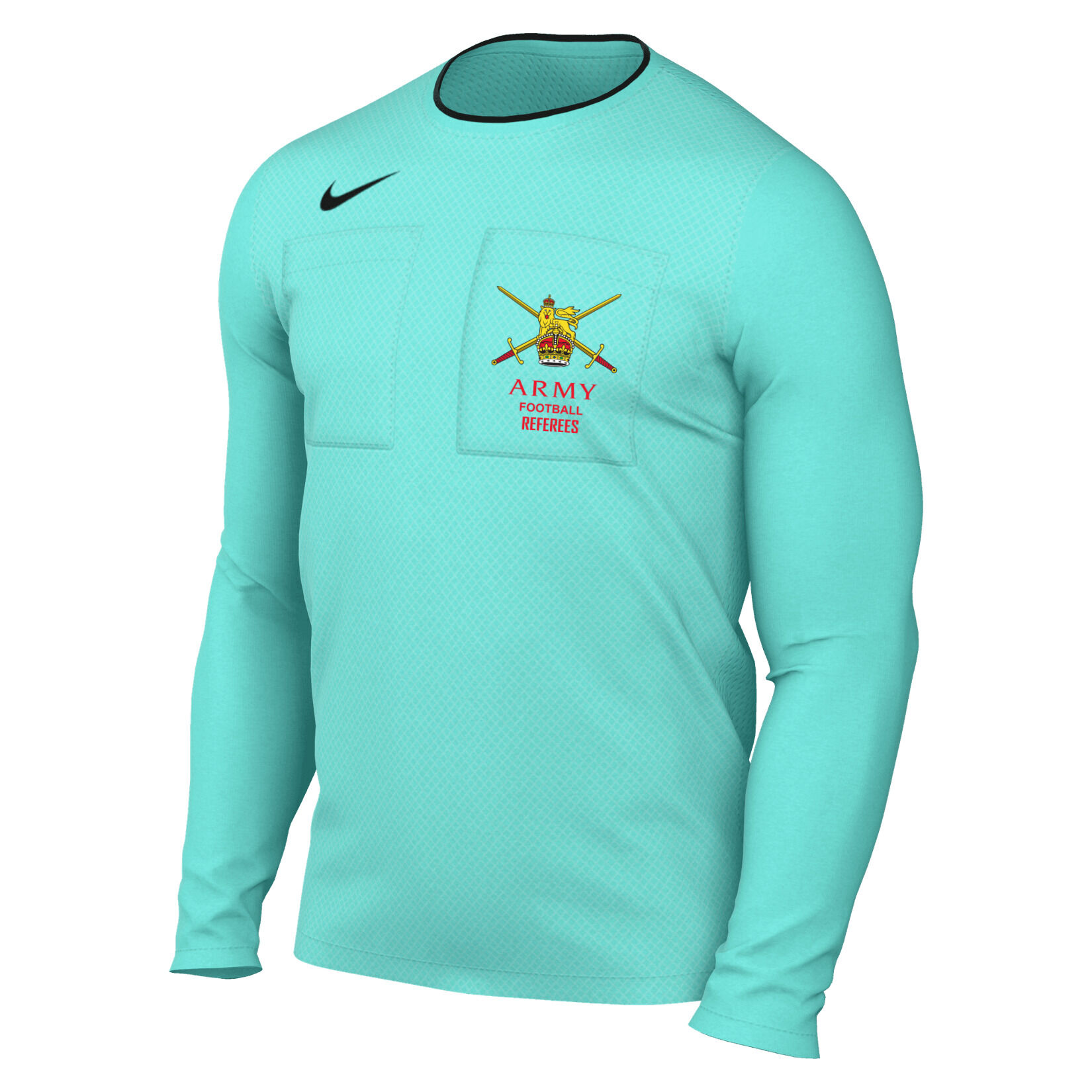 Nike Dry Referee II Top L/S - Hyper Turq/Black