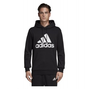 Adidas Must Haves Badge of Sport Hoodie Black-White