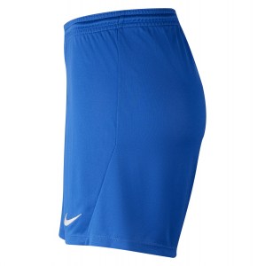 Nike Womens Park III Shorts (W) Royal Blue-White
