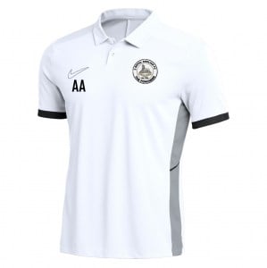 Nike Dri-FIT Academy 25 Polo - White/Black/Black