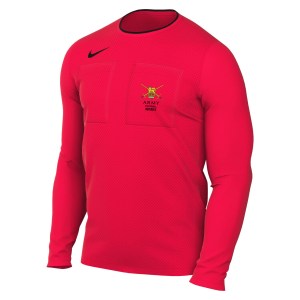 Nike Dry Referee II Top L/S - Bright Crimson/Black