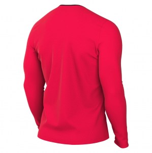 Nike Dry Referee II Top L/S - Bright Crimson/Black