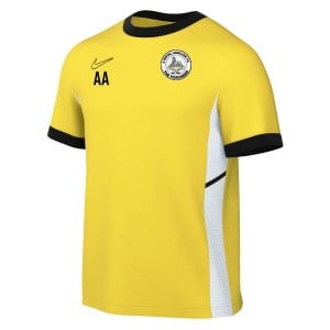 Nike Academy 25 Short-Sleeve Training Top - Tour Yellow/University Gold/Black