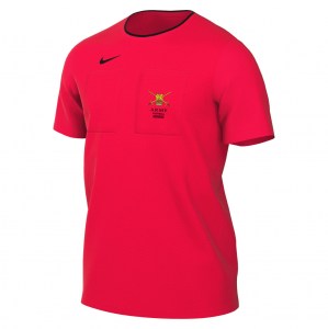 Nike Dry Referee II Top S/S - Bright Crimson/Black