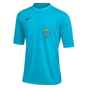 Nike Dry Referee II Top S/S - Chlorine Blue/Black