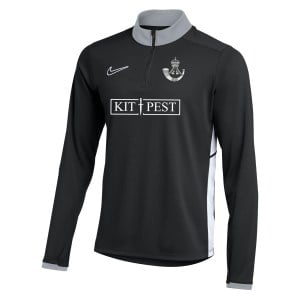 Nike Dri-FIT Academy 25 Drill Top - Black/White/White