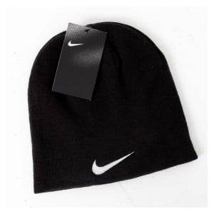 Zelus-Nike Swoosh Beanie - Black