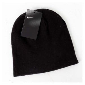Zelus-Nike Swoosh Beanie - Black