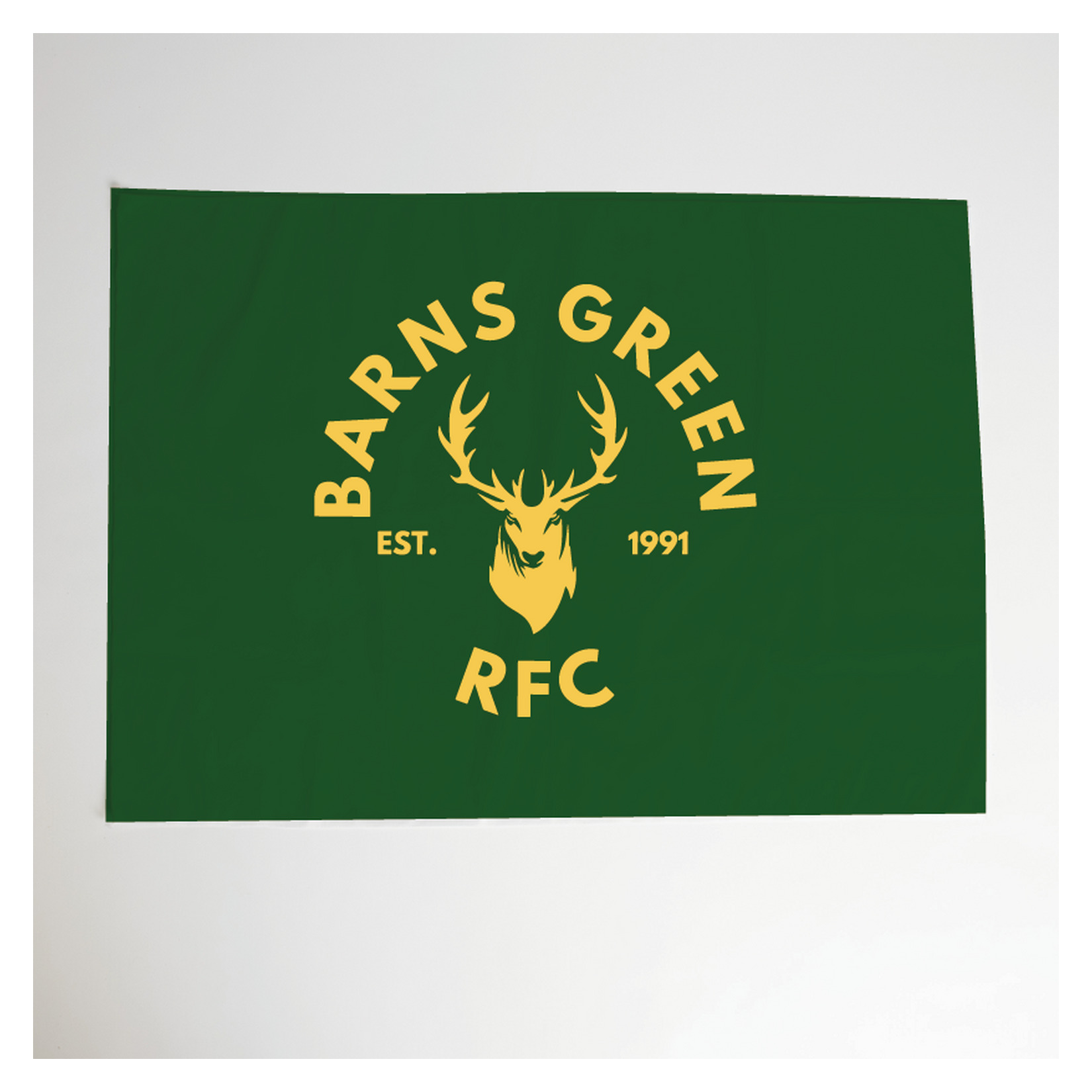 Kitlocker-Merchandise Sublimated Flag - WHITE