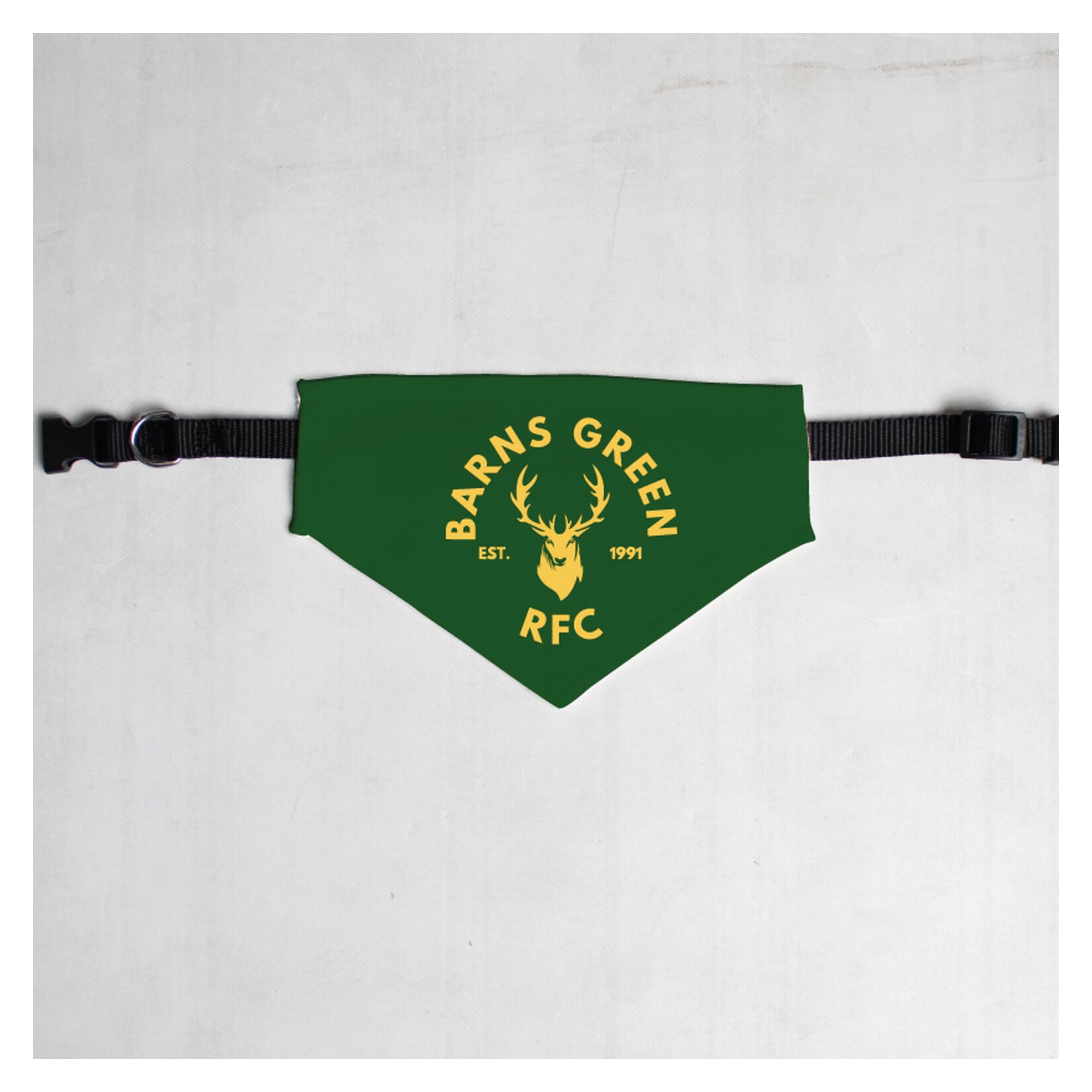 Kitlocker-Merchandise Pet Bandana with Black Collar - CUSTOMISED