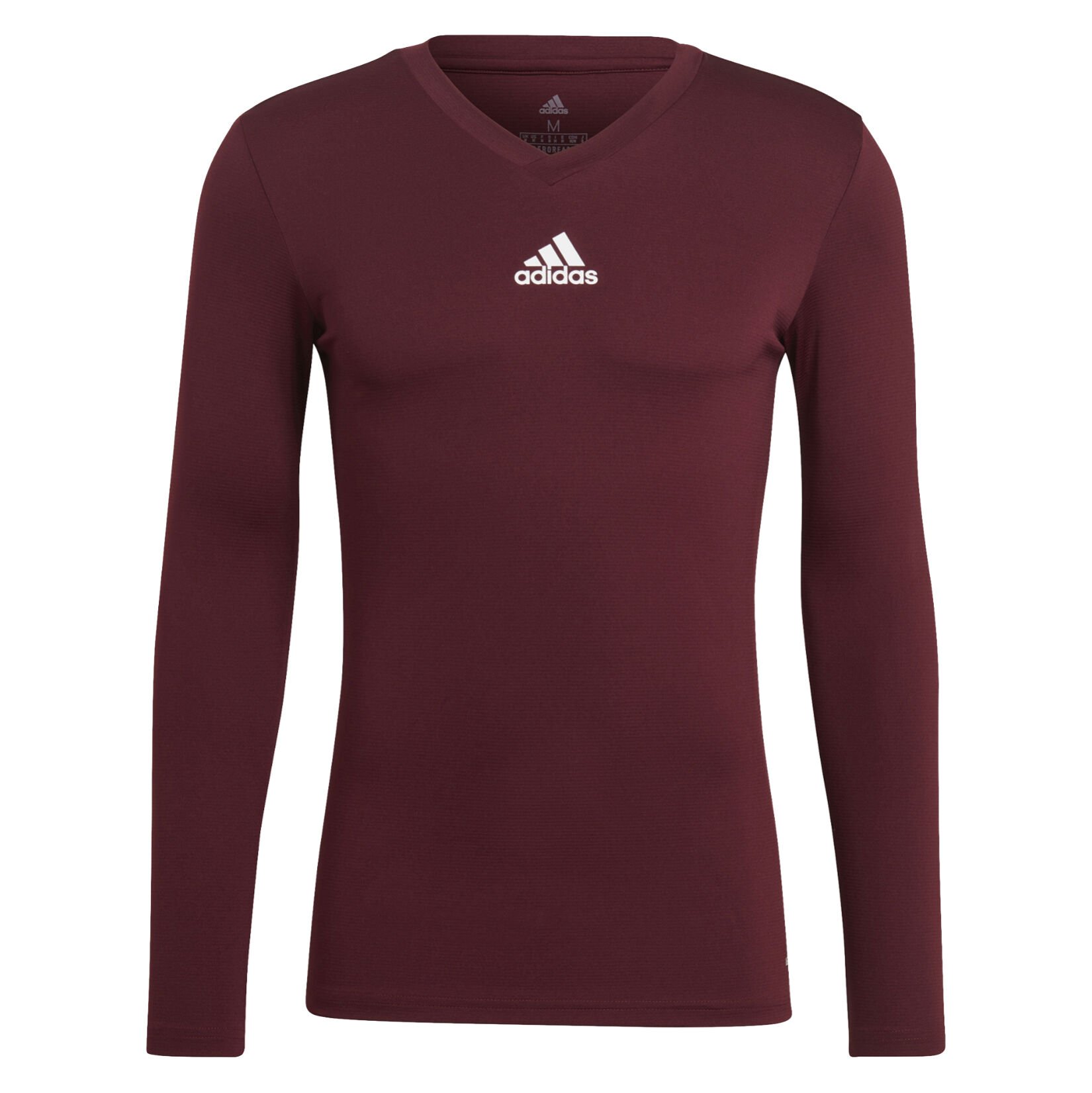 adidas Long Sleeve Baselayer Tee - Team Maroon