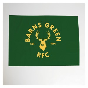 Kitlocker-Merchandise Sublimated Flag - WHITE