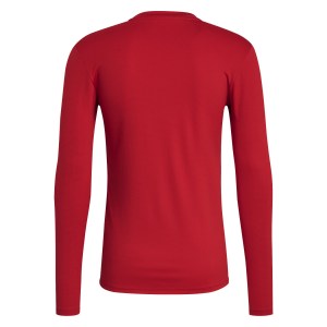 adidas Long Sleeve Baselayer Tee - Team Power Red