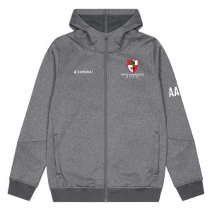 SAMURAI Tech Zip Hoodie - Grey
