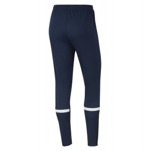 Nike Womens Dri-FIT Academy 21 Tech Knit Pants (W) Obsidian-White-White-White