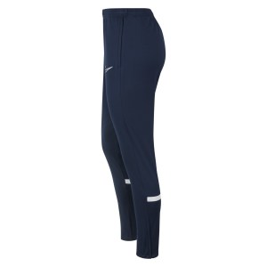 Nike Womens Dri-FIT Academy 21 Tech Knit Pants (W) Obsidian-White-White-White