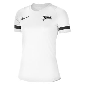 Nike Dri-FIT Academy Short Sleeve Tee (W) White-Black-Black-Black