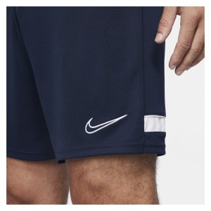 Nike Academy Knit Training Shorts (M) Obsidian-White-White-White