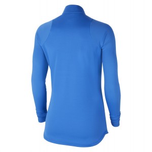 Nike Womens Academy 21 Dri-FIT 1/4 Zip Midlayer (W) Royal Blue-White-Obsidian-White