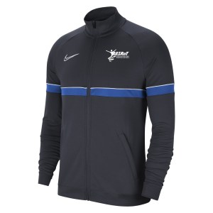 Nike Academy Knit Track Jacket (M) Obsidian-White-Royal Blue-White