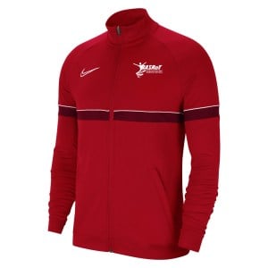 Nike Academy Knit Track Jacket (M) University Red-White-Gym Red-White