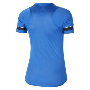 Nike Dri-FIT Academy Short Sleeve Tee (W) Royal Blue-White-Obsidian-White