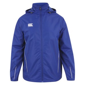 Canterbury Team Full Zip Rain Jacket Royal-White