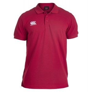 Canterbury Waimak Polo Shirt Flag Red