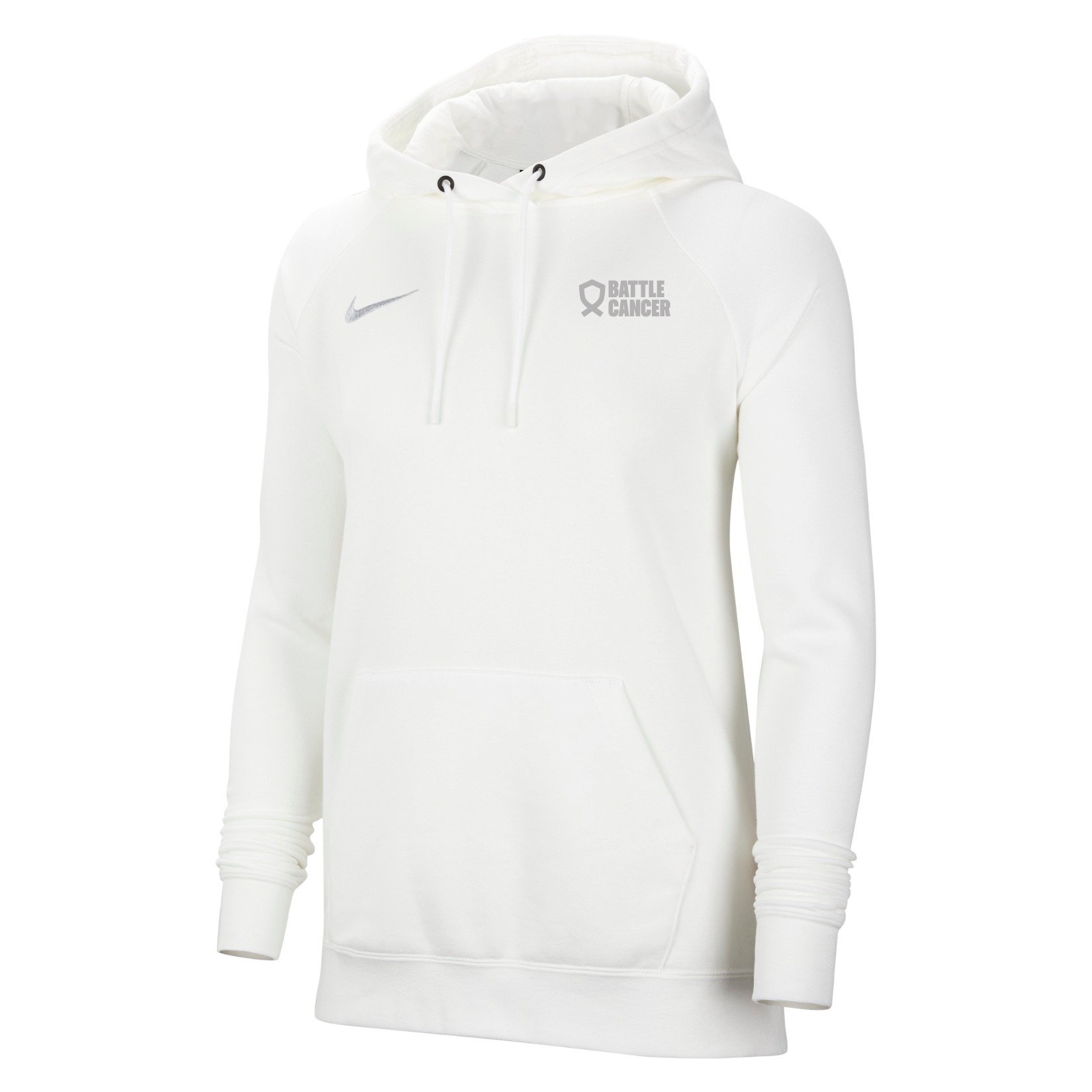 Womens Pain To Purpose Hoodie - White/White/Wolf Grey