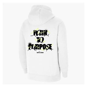 Pain to Purpose Hoody - White/White/Wolf Grey