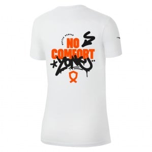 Womens No Comfort Zone Tee - White/Black