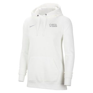 Womens Pain To Purpose Hoodie - White/White/Wolf Grey