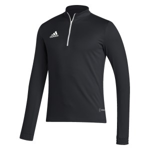 adidas Entrada 1/4 Zip Drill Top Midlayer Black