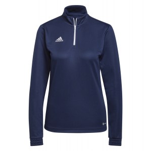 adidas Womens Entrada 22 1/4 Zip Training Top (W) Team Navy Blue