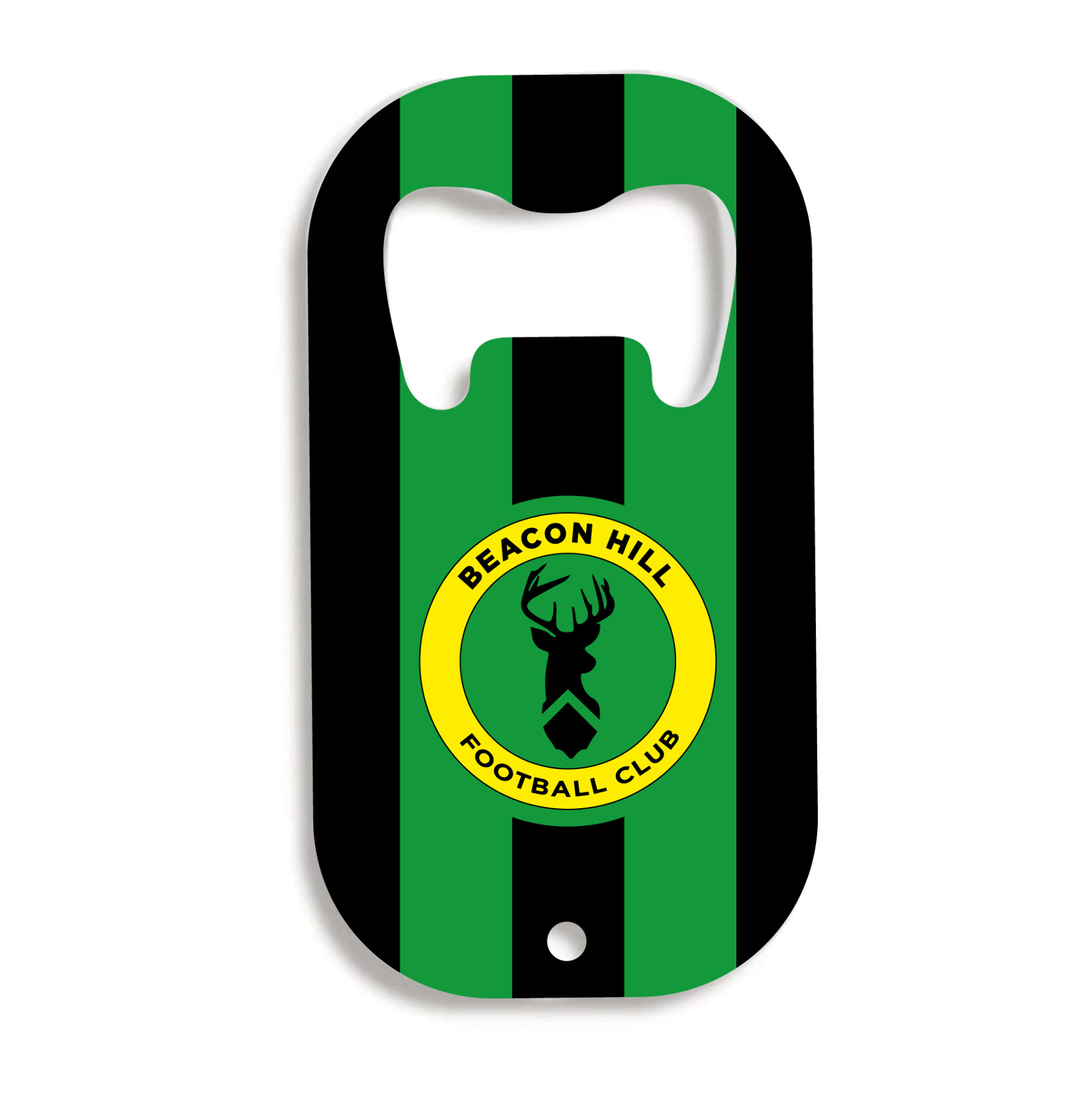 Metal Bottle Opener Keyring