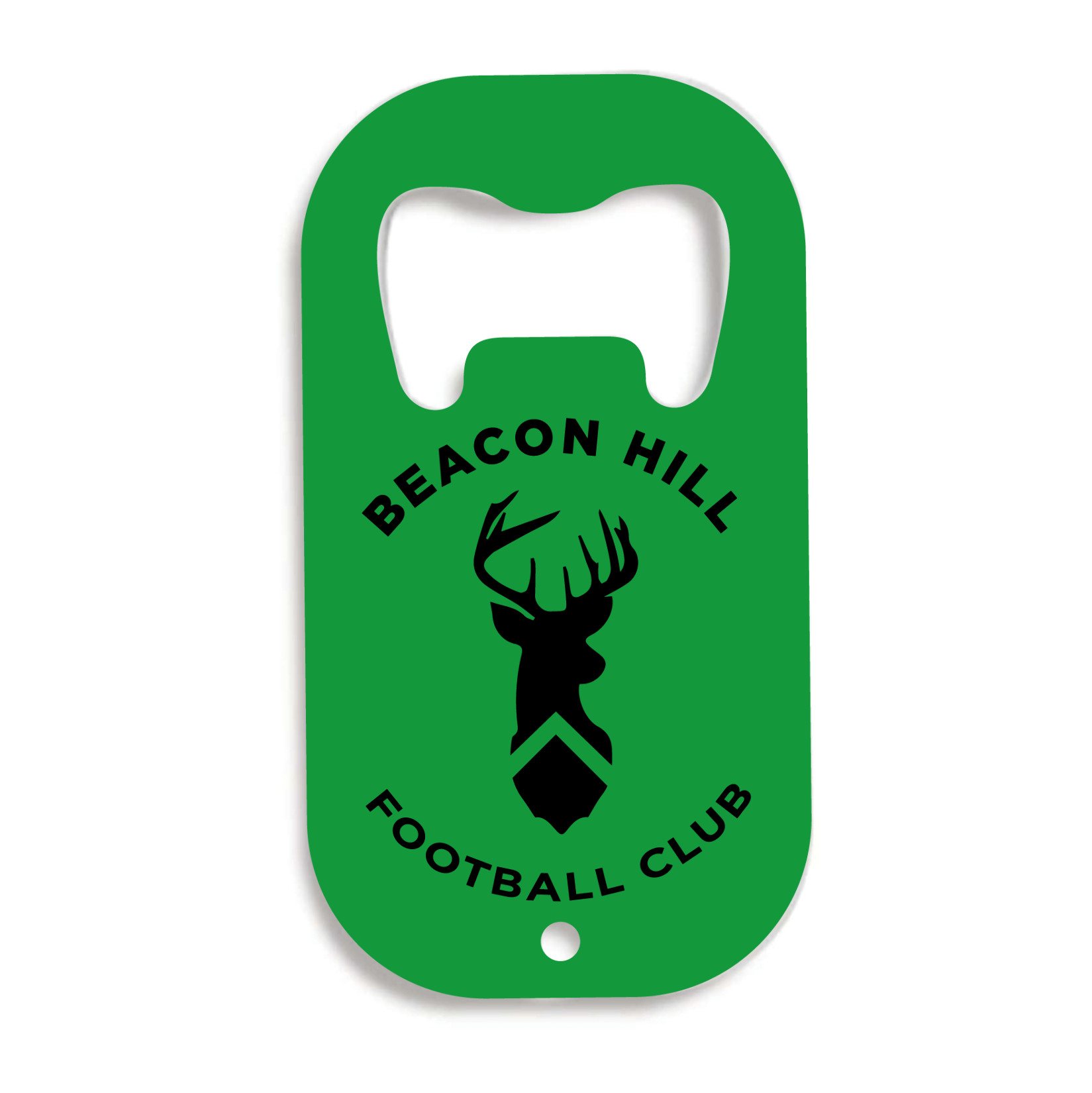 Metal Bottle Opener Keyring