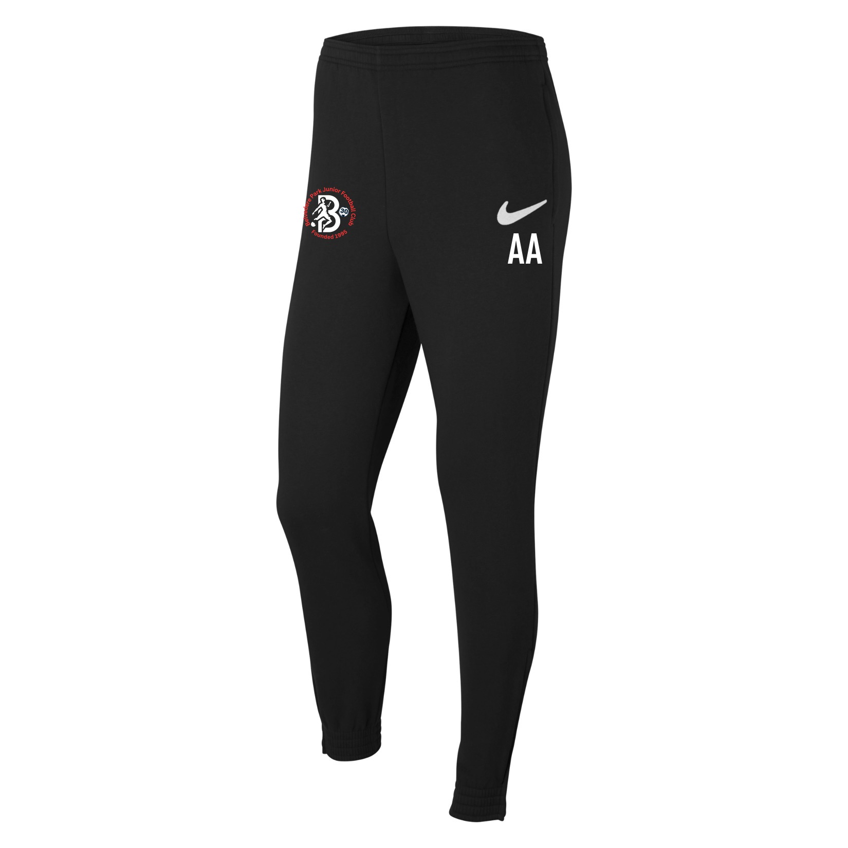 Nike Team Club 20 Fleece Pants (M) - Black/White/White