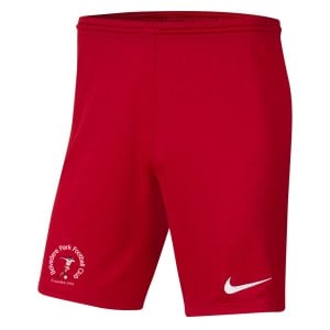 Nike Park III Shorts University Red-White